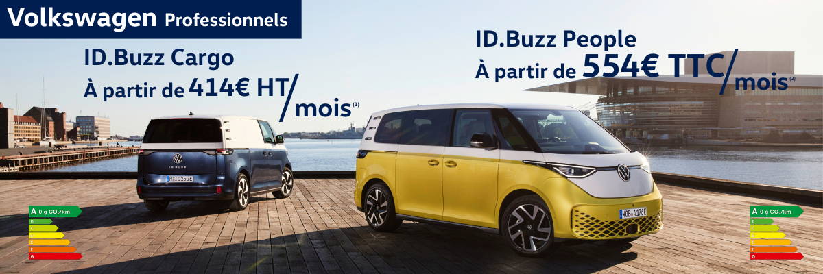 CAR - Volkswagen Utilitaires Nice Est - Découvrez les offres Volkswagen Professionnels sur les ID.Buzz ! 
